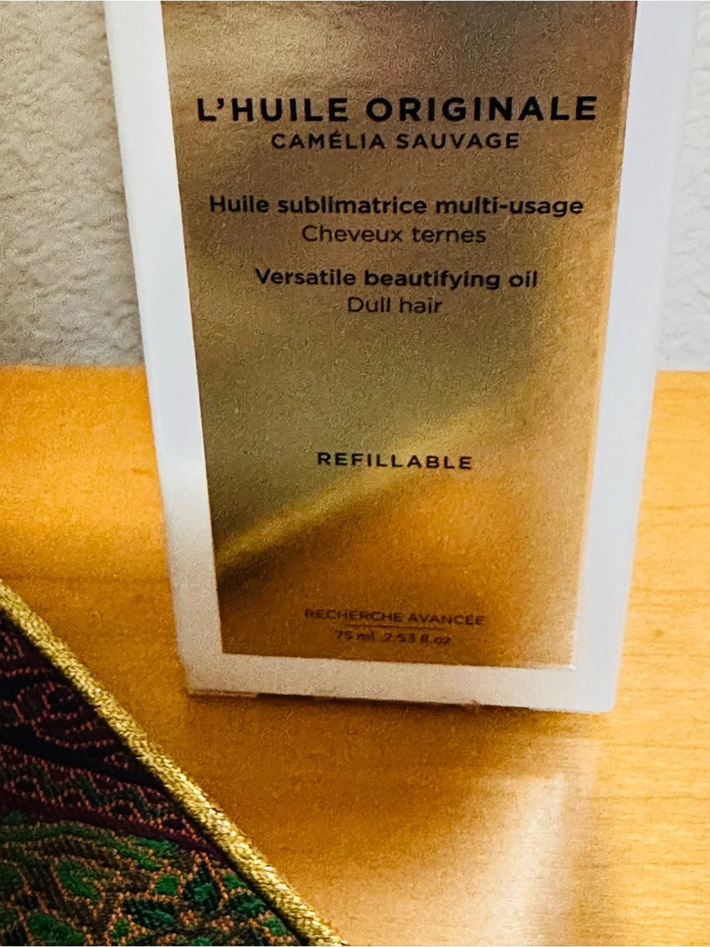 Kerastase Elixir Ultime Hair Oil - Gold and White Packaging